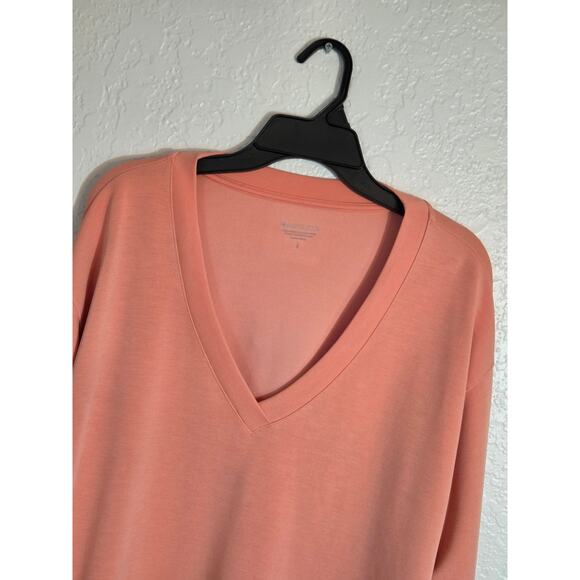 Athleta Willow V-Neck Sweatshirt Women's Large Long‎ Sleeve Pullover Soft Cozy - Picture 3 of 8
